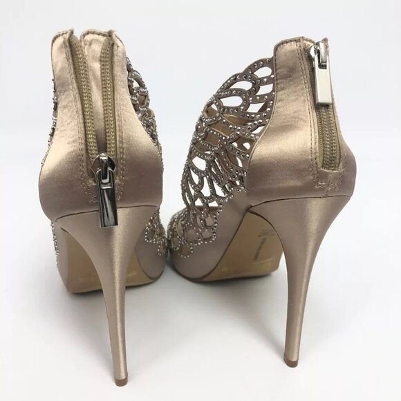 INC International Concepts Womens Sarane Evening Sandals Bisque 10M - Picture 4 of 6